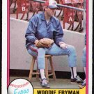 Montreal Expos Woodie Fryman 1981 Fleer Baseball Card #159 nr mt Montreal Expos Woodie Fryman 1981 Fleer Baseball Card #159 nr mt