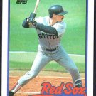 Boston Red Sox Jody Reed 1989 Topps Baseball Card #734 nr mt Boston Red Sox Jody Reed 1989 Topps Baseball Card #734 nr mt