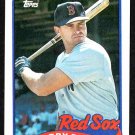 Boston Red Sox Larry Parrish 1989 Topps Baseball Card #354 nr mt Boston Red Sox Larry Parrish 1989 Topps Baseball Card #354 nr mt