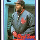 Boston Red Sox Lee Smith (HOF 2019) 1989 Topps Baseball Card #760 nr mt Boston Red Sox Lee Smith (HOF 2019) 1989 Topps Baseball Card #760 nr mt