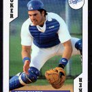 Los Angele Dodgers Mike Piazza (HOF 2016) 1993 Baseball Rookies Playing Card #Joker Los Angele Dodgers Mike Piazza (HOF 2016) 1993 Baseball Rookies Playing Card #Joker