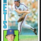 New York Mets Doug Sisk RC Rookie Card 1984 Topps Baseball Card #599 nr mt New York Mets Doug Sisk RC Rookie Card 1984 Topps Baseball Card #599 nr mt