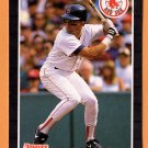 Boston Red Sox Spike Owen 1989 Donruss Baseball Card #593 nr mt Boston Red Sox Spike Owen 1989 Donruss Baseball Card #593 nr mt