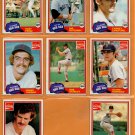 Boston Red Sox 1981 Topps Coca Cola Coke Team Lot 8 diff Carl Yastrzemski Tony Perez Carney Lansford Boston Red Sox 1981 Topps Coca Cola Coke Team Lot 8 diff Carl Yastrzemski Tony Perez Carney Lansford
