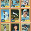 1981 Topps Seattle Mariners Team Lot 15 diff Bruce Bochte Floyd Bannister Tom Paciorek