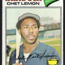 Chicago White Sox Chet Lemon 1977 Topps Rookie Trophy Card #58 g/vg Chicago White Sox Chet Lemon 1977 Topps Rookie Trophy Card #58 g/vg