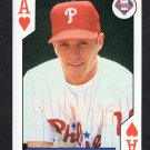 Philadelphia Phillies Kevin Stocker 1993 Baseball Rookies Playing Card #AH nr mt