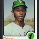Oakland Athletics Bill North RC Rookie Card 1973 Topps #234 vg *** Oakland Athletics Bill North RC Rookie Card 1973 Topps #234 vg ***