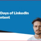 Matt Barker 30 Days of LinkedIn Content