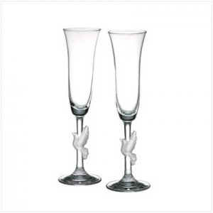 Gorham Amore Doves Flutes