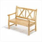 Pine Wood Outdoor Bench