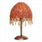 “Autumn Splendor” Beaded Table Lamp