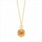 Gold Angel Pendant Watch