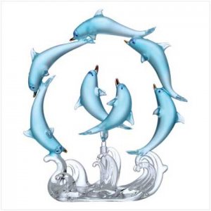 Playful Dolphin Circle
