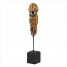 Golden Zulu Abstract Statue