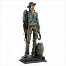Old West Cowgirl Statue