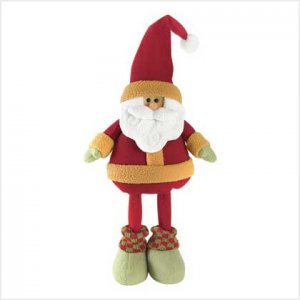 Plush Standing Santa