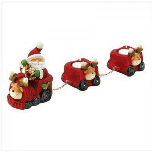 Santa Pals Tealight Train