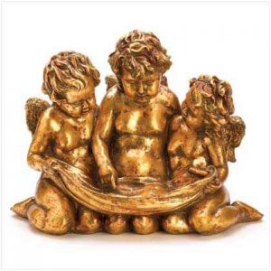Baroque Cherub Sculpture