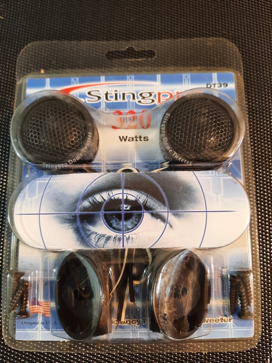 Stingpro DT39 320 watts 4ohm dome tweeters in unopened package