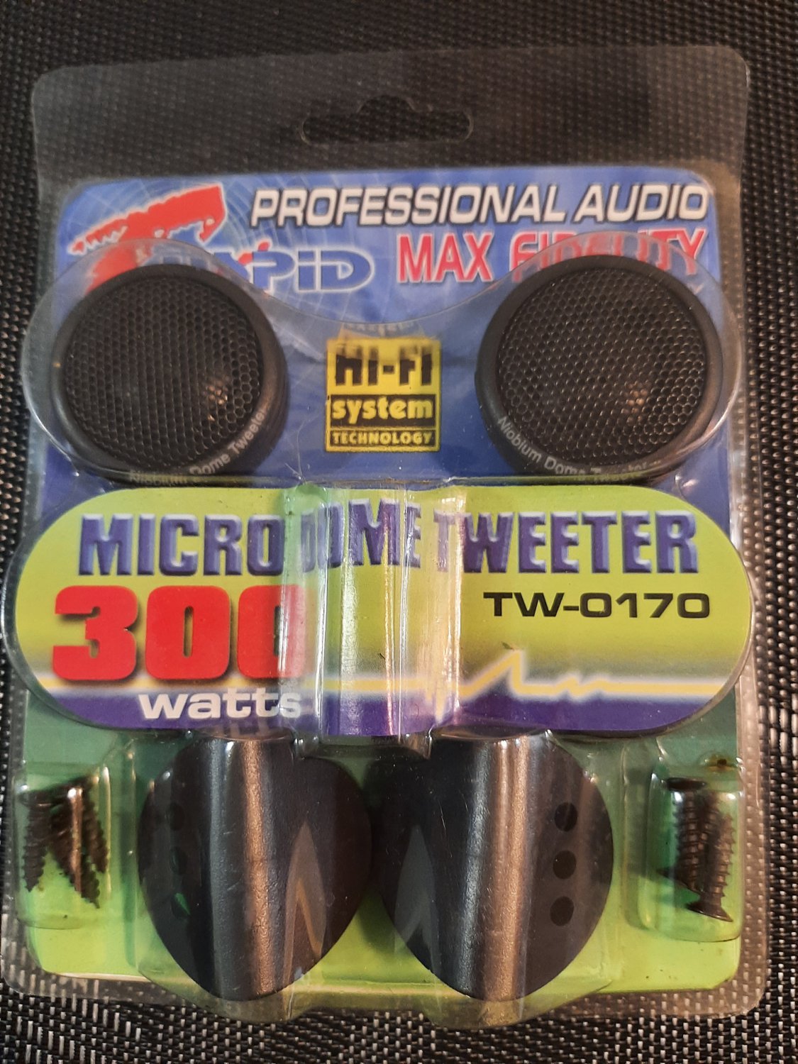 Cuspid USA TW-0170 300 watt dome tweeters - Unopened Package