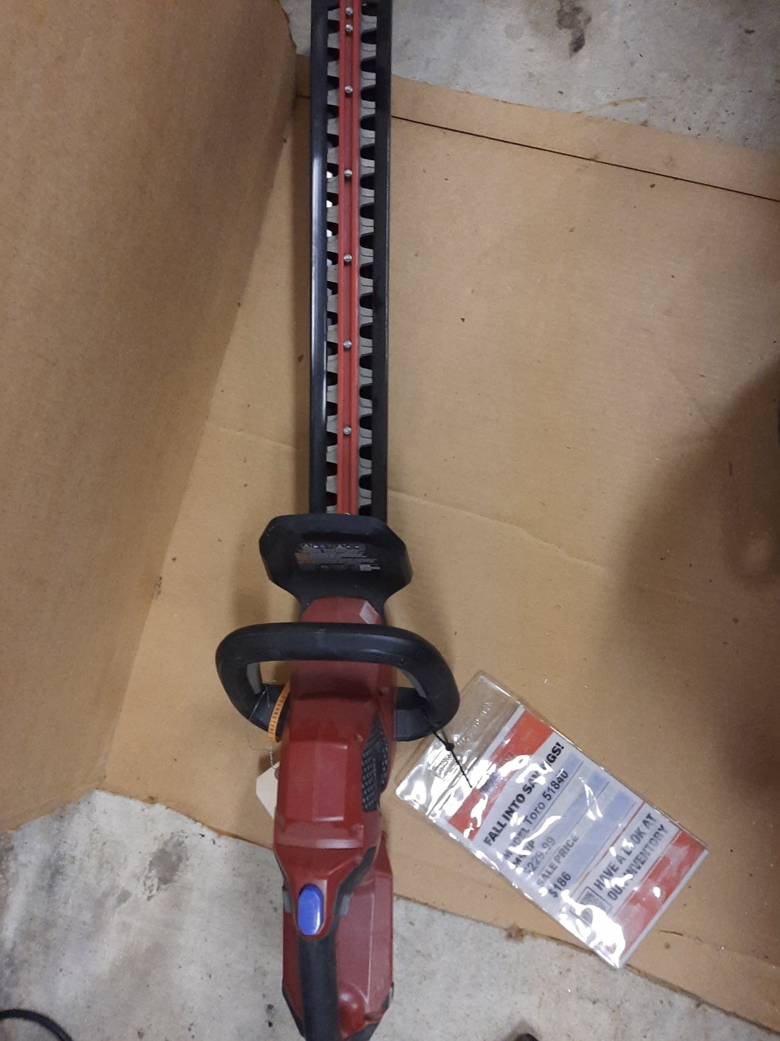 NEW Toro 51840T 60V MAX 24" Hedge Trimmer (TOOL ONLY)