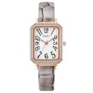 OUKJ Womens Rose Toned Quartz Movement Designer Watch