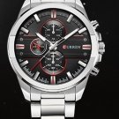 Curren Men's Stainless Steel Water Resistant Chronograph Watch Curren Men's Stainless Steel Water Resistant Chronograph Watch
