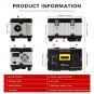 8KW toolbox TB10 ALL IN ONE diesel air heater AC110V DC12V 24V, with Altitude Mode parking heater
