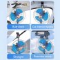 Portable Car Fan 25W 12V/24V Electric Clip Fan with Cigarette Lighter Plug Cooling Fan for Car,Truck