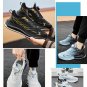 Men's Casual Sports Sneakers, Breathable Mesh, Shock-Absorbing Running Shoes, Lightweight Trainers