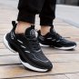 Men's Breathable Knit Running Shoes &acirc;�� Lace-Up Soft Sole Sneakers for Outdoor Jogging & Training