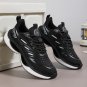 Men's Breathable Knit Running Shoes &acirc;�� Lace-Up Soft Sole Sneakers for Outdoor Jogging & Training
