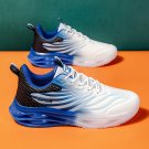 Men's Gradient Running Shoes – Trendy Lace-Up Sneakers for Gym, Training & All-Season Wear