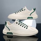 Men's Low-Top Skate Shoes – Non-Slip, Durable Lace-Up Sneakers with White Sole for Casual Wear Men's Low-Top Skate Shoes – Non-Slip, Durable Lace-Up Sneakers with White Sole for Casual Wear