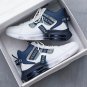 Unisex Fashion Sneakers &acirc;�� Mid-Top Lace-Up Casual Shoes, Non-Slip Athletic Footwear, Lightweight