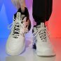 Unisex Fashion Sneakers &acirc;�� Mid-Top Lace-Up Casual Shoes, Non-Slip Athletic Footwear, Lightweight