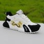 Men&acirc;��s Trendy Loong Pattern Sneakers &acirc;�� Lace-Up Casual Shoes for Jogging, Travel & Outdoor Comfort