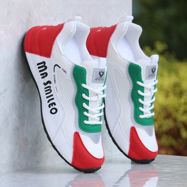 Men&acirc;��s Fashion Sneakers ,Spring/Summer Casual Athletic Shoes, Breathable Mesh, Lace-Up, Rubber Sole
