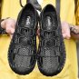 Men&acirc;��s Genuine Leather Sandals &acirc;�� Breathable, Non-Slip, Lightweight Summer Casual Shoes