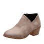 Women&acirc;��s Ankle Boots &acirc;�� Stacked Heel, V-Cut, Side Zipper, Non-Slip Short Boots