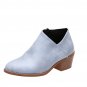 Women&acirc;��s Ankle Boots &acirc;�� Stacked Heel, V-Cut, Side Zipper, Non-Slip Short Boots