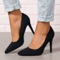 Women&acirc;��s Pointed-Toe Stilettos &acirc;�� Slip-On, Solid Color, Thin High Heels, Office & Formal Shoes