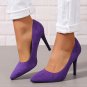 Women&acirc;��s Pointed-Toe Stilettos &acirc;�� Slip-On, Solid Color, Thin High Heels, Office & Formal Shoes