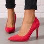 Women&acirc;��s Pointed-Toe Stilettos &acirc;�� Slip-On, Solid Color, Thin High Heels, Office & Formal Shoes