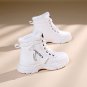 Women&acirc;��s Winter Snow Boots, Mid-Calf, Lace-Up, Faux Fur Trim, Non-Slip TPU Sole, Adjustable Straps