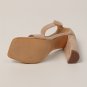 Women&acirc;��s Block Heel Sandals &acirc;�� Open Toe, Buckle Strap, Solid Color Pumps for Parties & Events