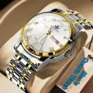 FOURRON Men’s Quartz Watch – Stainless Steel, Luminous, Roman Numerals, Waterproof