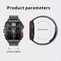 Rugged Men's Smartwatch &acirc;�� Wireless Calling, AI Voice, 1.96" TFT, 100+ Sports Modes, USB Charge