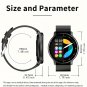 Smartwatch with Wireless Calling, Multi-Sport Mode, Weather & AI Voice Control for Men/Women